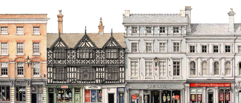James Wade: The Shrewsbury Streetscape Project and Selected Shropshire Scenes